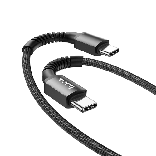 

hoco X71 Especial PD 60W 3A USB-C / Type-C to USB-C / Type-C Charging Data Cable(Black)