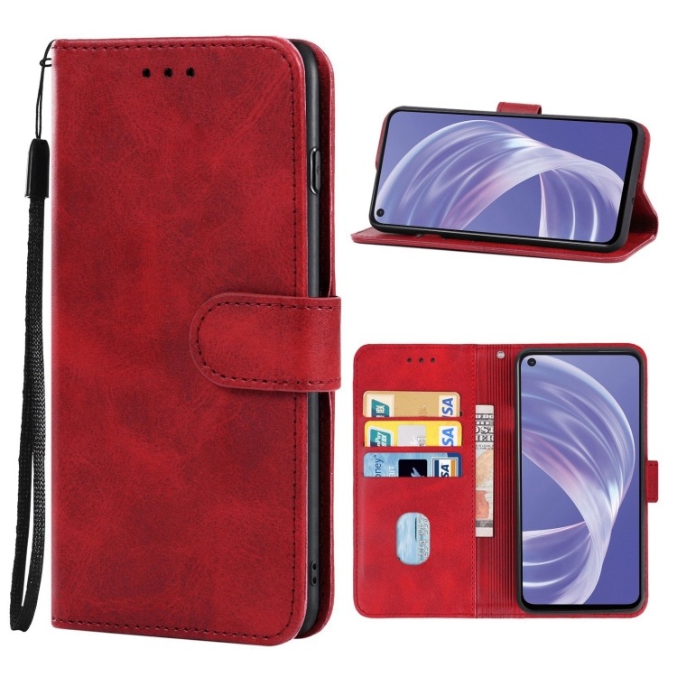 

Leather Phone Case For Samsung Galaxy A73(Red)
