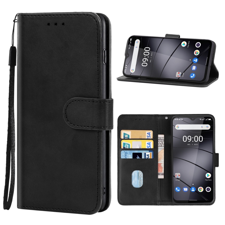 

Leather Phone Case For Gigaset GS5(Black)