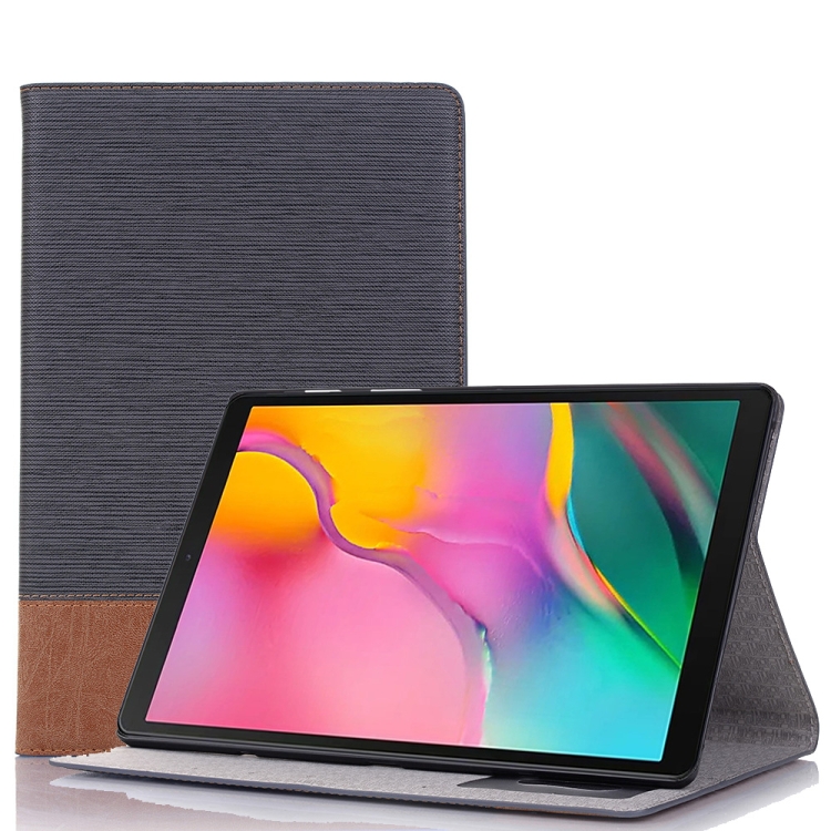 

For Samsung Galaxy Tab A7 Lite T220/T225 Cross Texture Leather Tablet Case(Dark Grey)
