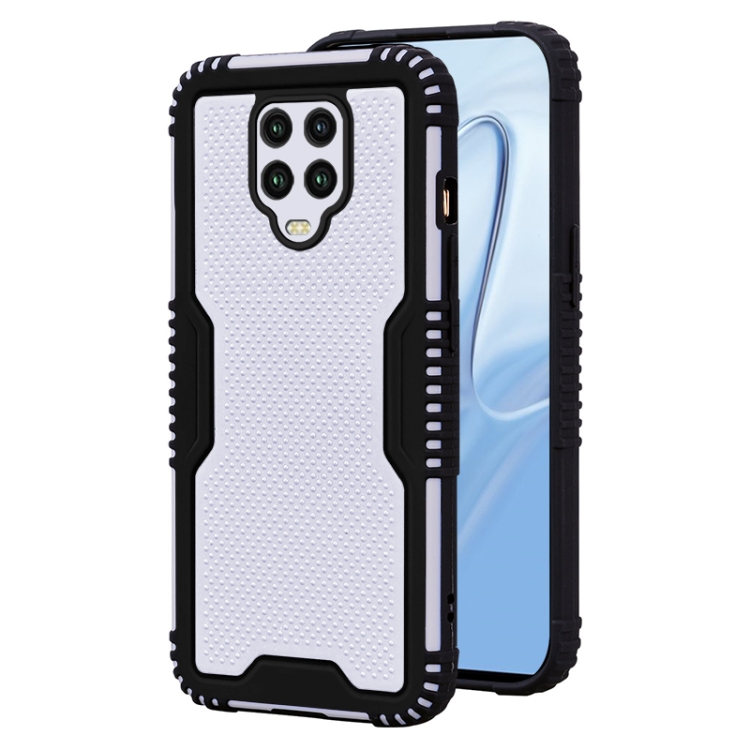 

For Xiaomi Redmi Note 9 Pro Two-color PC + TPU Phone Case(Black)