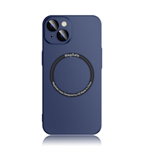 

Frosted PC Magsafe Case For iPhone 13(Navy Blue)
