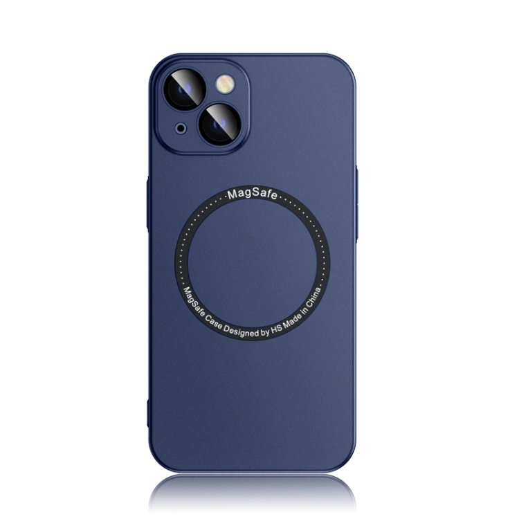 

Frosted PC Magsafe Case For iPhone 13 Pro(Navy Blue)