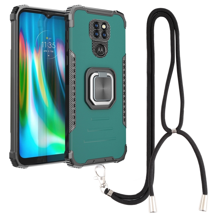 For Motorola Moto G9 G9 Play E7 Plus Aluminum Alloy TPU