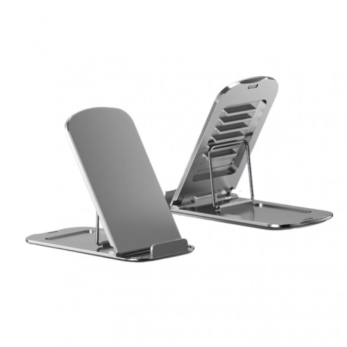 

Aluminum Alloy Folding Phone Holder(Silver)
