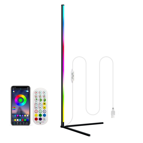 

LED Symphony RGB Atmosphere Floor Light with Remote Control, Length:1.6m