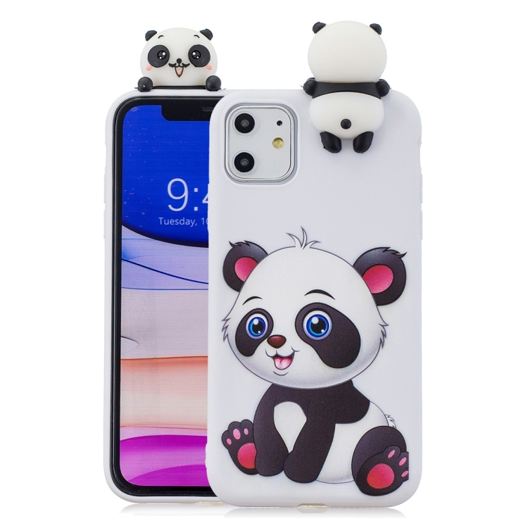 

For iPhone 11 Shockproof Cartoon TPU Protective Case(Panda)