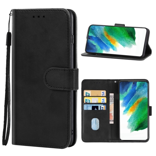 

Leather Phone Case For Samsung Galaxy S21 FE 5G(Black)