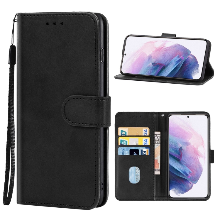 

Leather Phone Case For Samsung Galaxy S22+ 5G(Black)