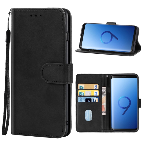 

For Samsung Galaxy S9 Leather Phone Case(Black)