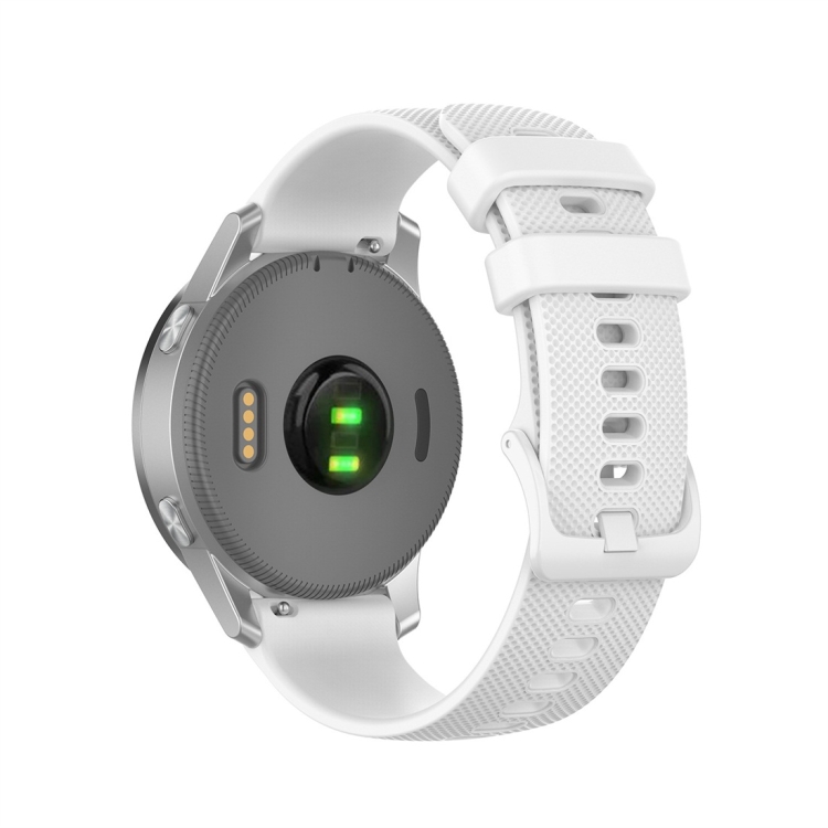 

For Garmin Silicone Smart Watch Watch Band, Size:22mm Universal(White)