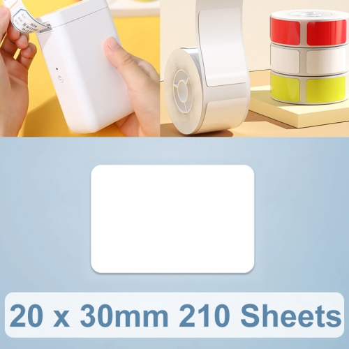 Rouleau imprimante thermique étiquette 20x30 mm autocollante