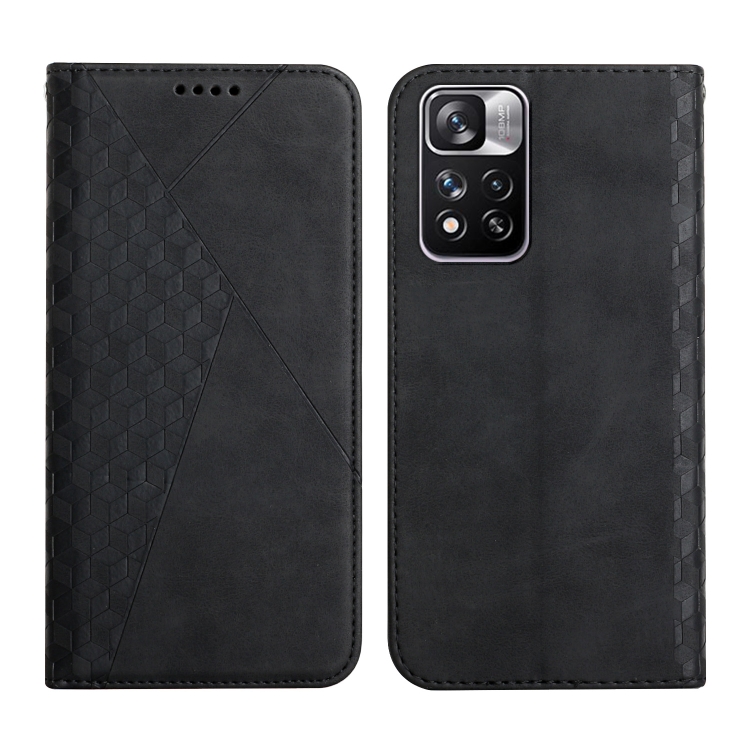 

For Xiaomi Redmi Note 11 Pro 5G Skin Feel Magnetic Leather Phone Case(Black)
