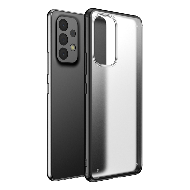 

For Samsung Galaxy A53 5G Four-corner Shockproof TPU + PC Phone Case(Black)