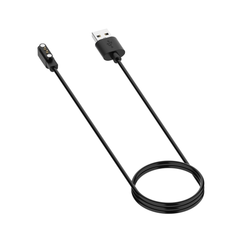 

For Noise Colorfit Pro 3 Smart Watch Magnetic Charging Cable, Length: 1m(Black)