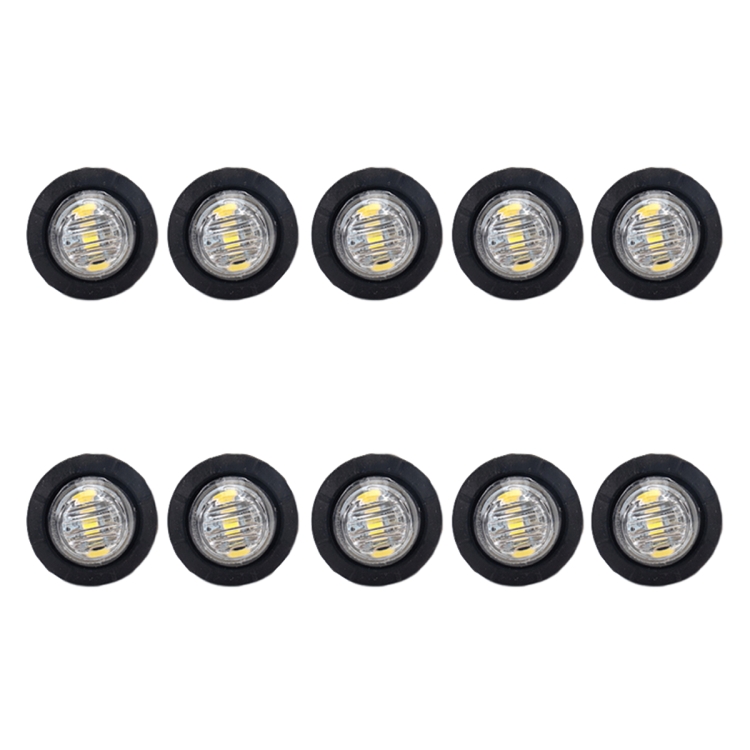 

A5012 White Light 10 in 1 Truck Trailer LED Round Side Marker Lamp