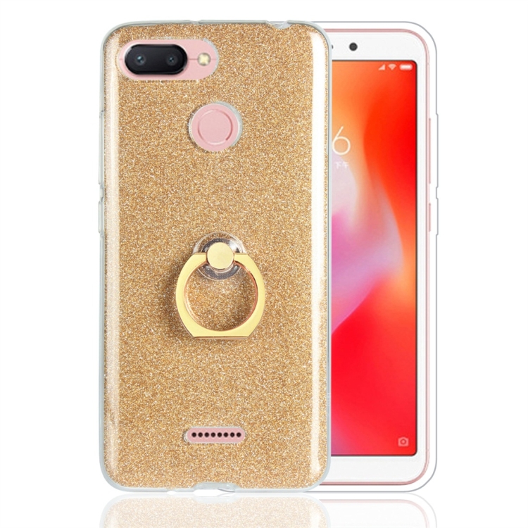 For Xiaomi Redmi Glittery Powder Shockproof TPU Protective