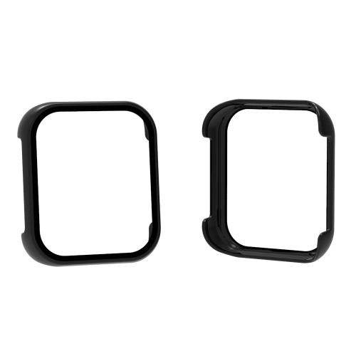 

For OPPO Watch 2 42mm PC + Tempered Glass Watch Protective Case(Black)