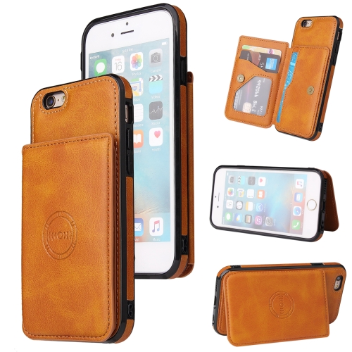 

Calf Texture Magnetic Case For iPhone 6s / 6(Brown)