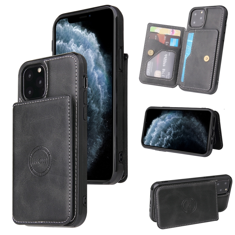 

Calf Texture Magnetic Case For iPhone 12 / 12 Pro(Black)