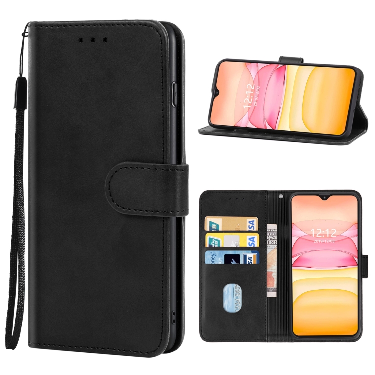 

Leather Phone Case For CUBOT X20(Black)