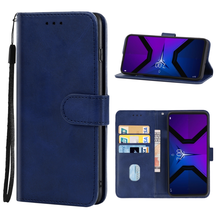 

Leather Phone Case For Lenovo Legion Duel 2(Blue)