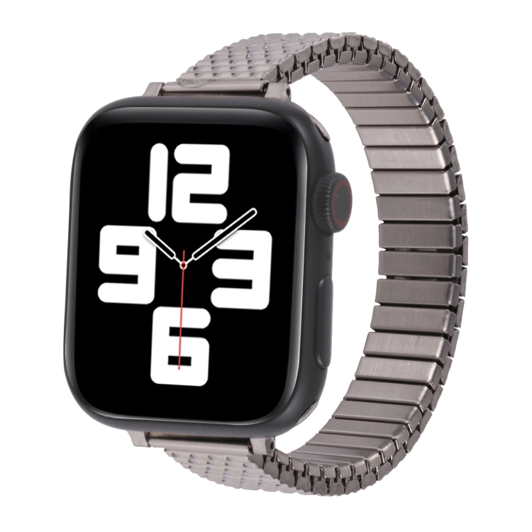 

Stainless Steel Watch Band For Apple Watch Series 7 45mm / 6&SE&5&4 44mm / 3&2&1 42mm(Silver)
