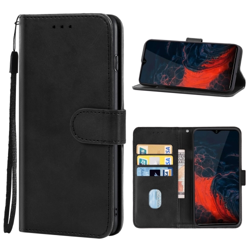 

Leather Phone Case For Elephone E10(Black)