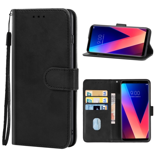 

Leather Phone Case For LG V30+(Black)