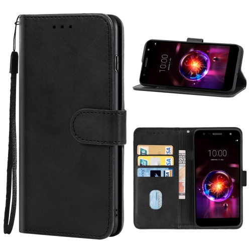 

Leather Phone Case For LG X power 3(Black)