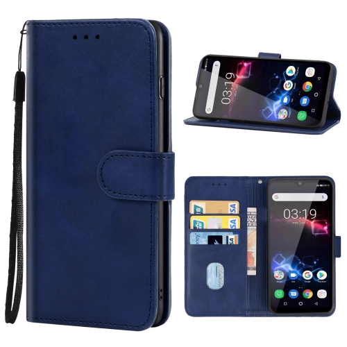 

Leather Phone Case For Oukitel K12(Blue)