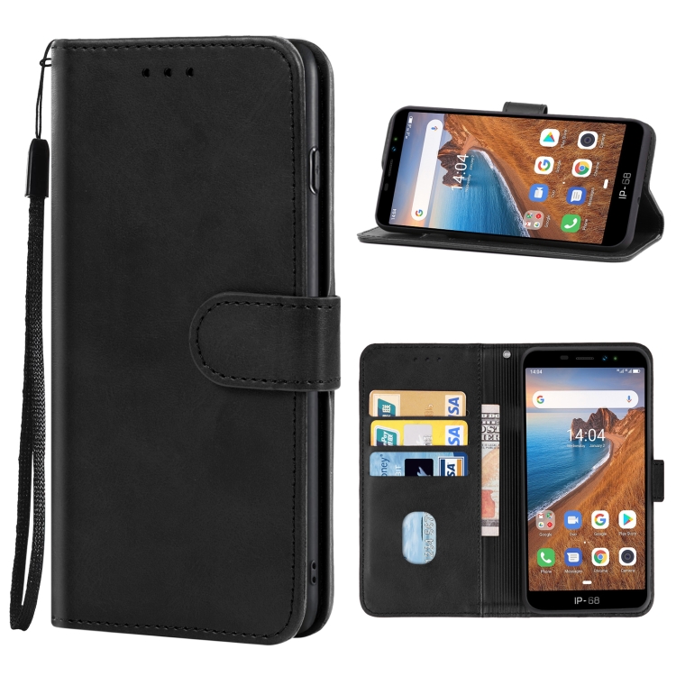 

Leather Phone Case For Ulefone Armor X6(Black)