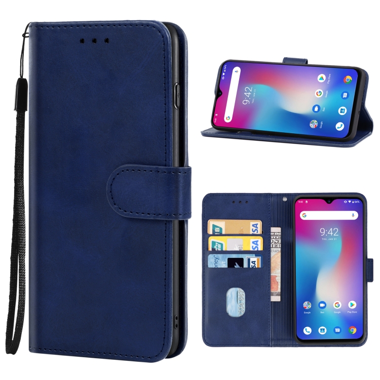 

Leather Phone Case For UMIDIGI Power(Blue)