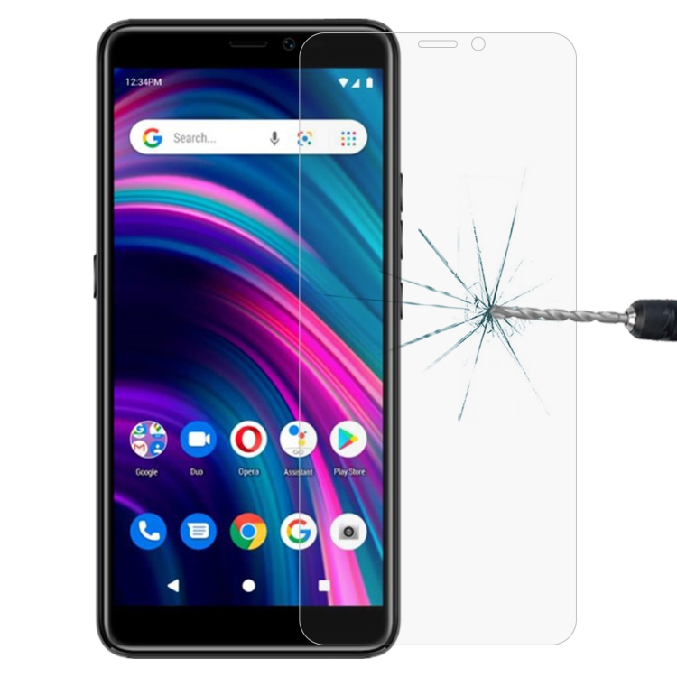 

0.26mm 9H 2.5D Tempered Glass Film For BLU J9L