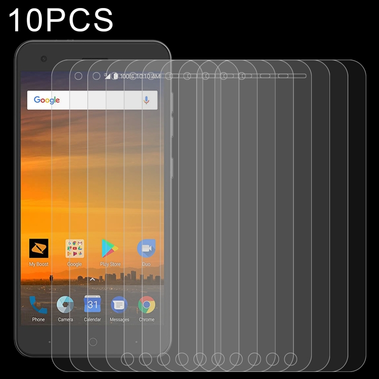 

10 PCS 0.26mm 9H 2.5D Tempered Glass Film For ZTE Blade Force