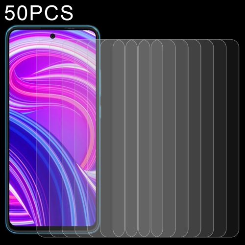 

50 PCS 0.26mm 9H 2.5D Tempered Glass Film For BLU G91s