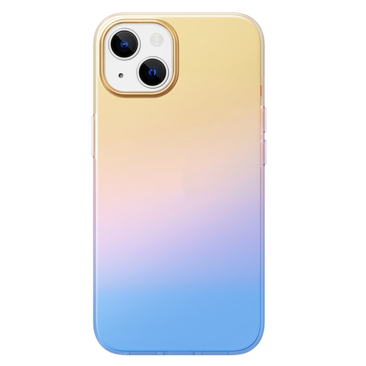 

ROCK Aurora TPU + PET Protective Phone Case For iPhone 13 mini(Aurora Blue)