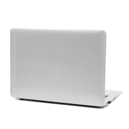 

Laptop Plastic Honeycomb Protective Case For MacBook Air 13.3 inch A1369 / A1466(Transparent)