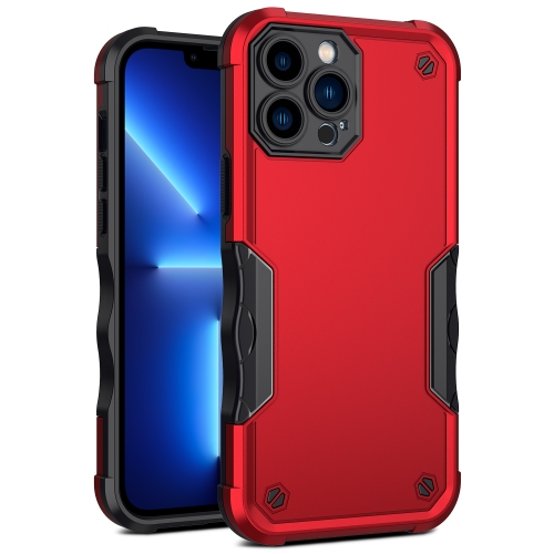 

Non-slip Armor Phone Case For iPhone 12 Pro(Red)