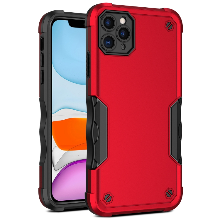 

Non-slip Armor Phone Case For iPhone 11 Pro Max(Red)