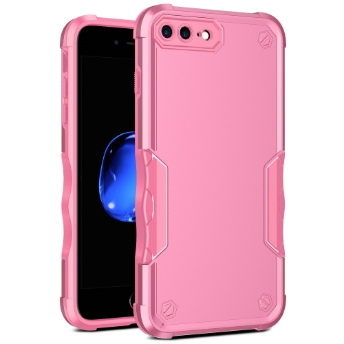 

Non-slip Armor Phone Case For iPhone 8 Plus / 7 Plus(Pink)