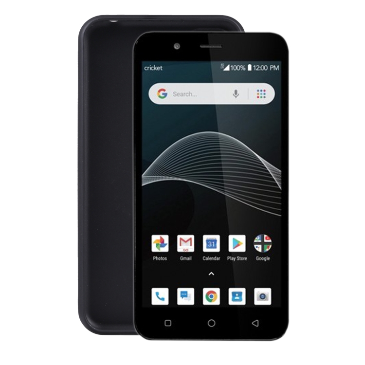 

TPU Phone Case For Cricket Vision(Black)