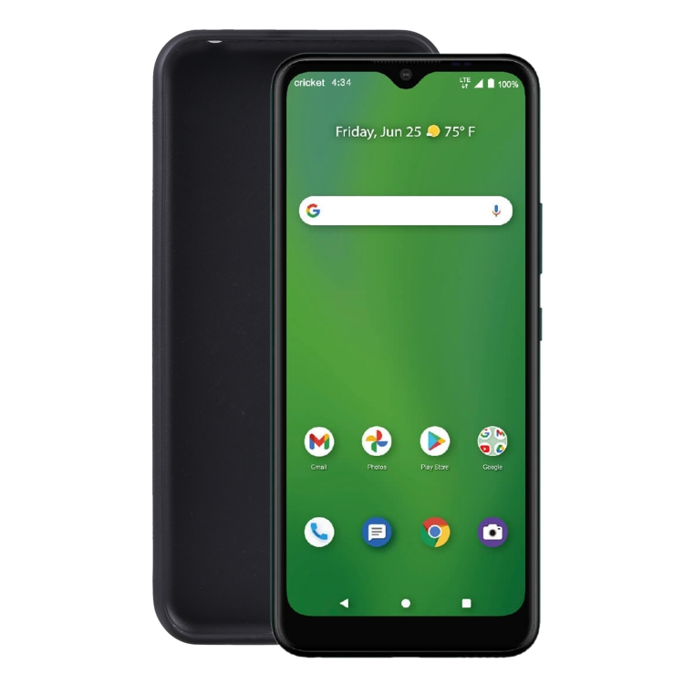 

TPU Phone Case For Cricket Ovation 2(Black)