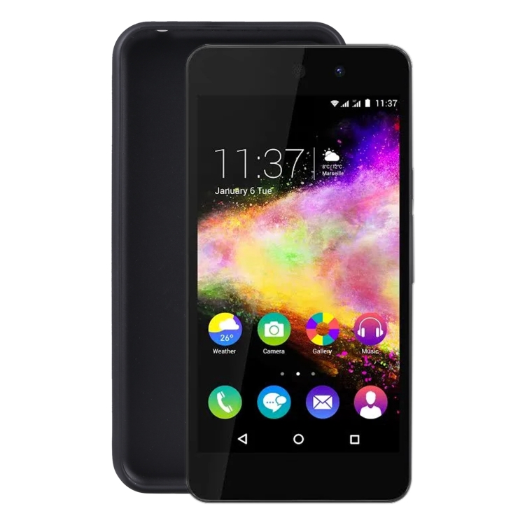 

TPU Phone Case For Wiko Rainbow up(Black)