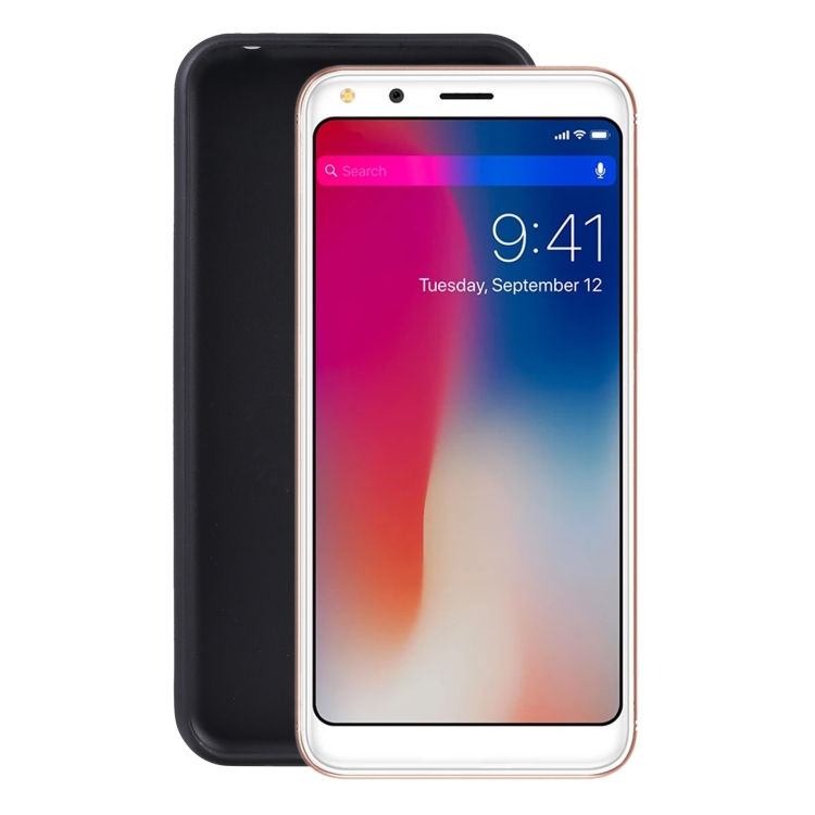 

TPU Phone Case For Doogee X53(Black)