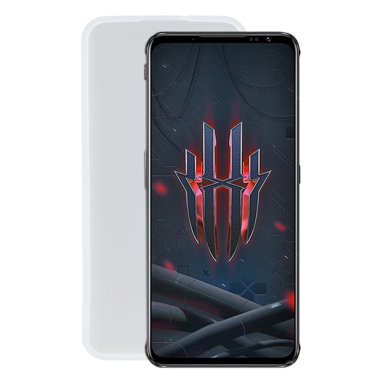 

TPU Phone Case For ZTE nubia Red Magic 6s(Transparent White)