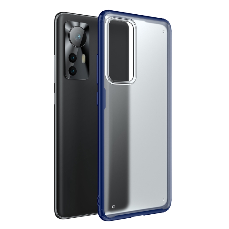 

For Xiaomi 12 Pro Four-corner Shockproof TPU + PC Phone Case(Blue)