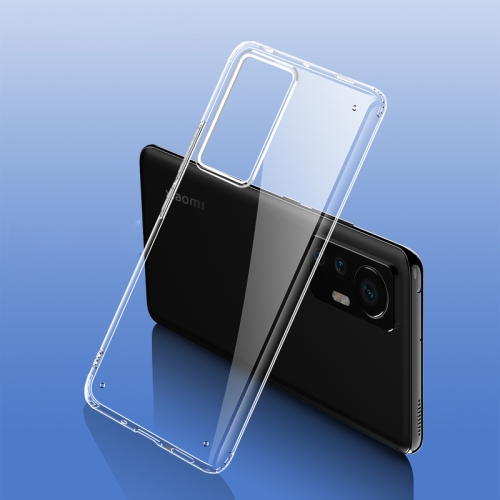 For Xiaomi Mi 12 Pro wlons Ice Crystal PC + TPU Phone Case(Transparent)
