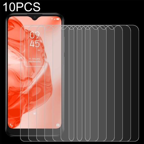 

10 PCS 0.26mm 9H 2.5D Tempered Glass Film For TCL 205