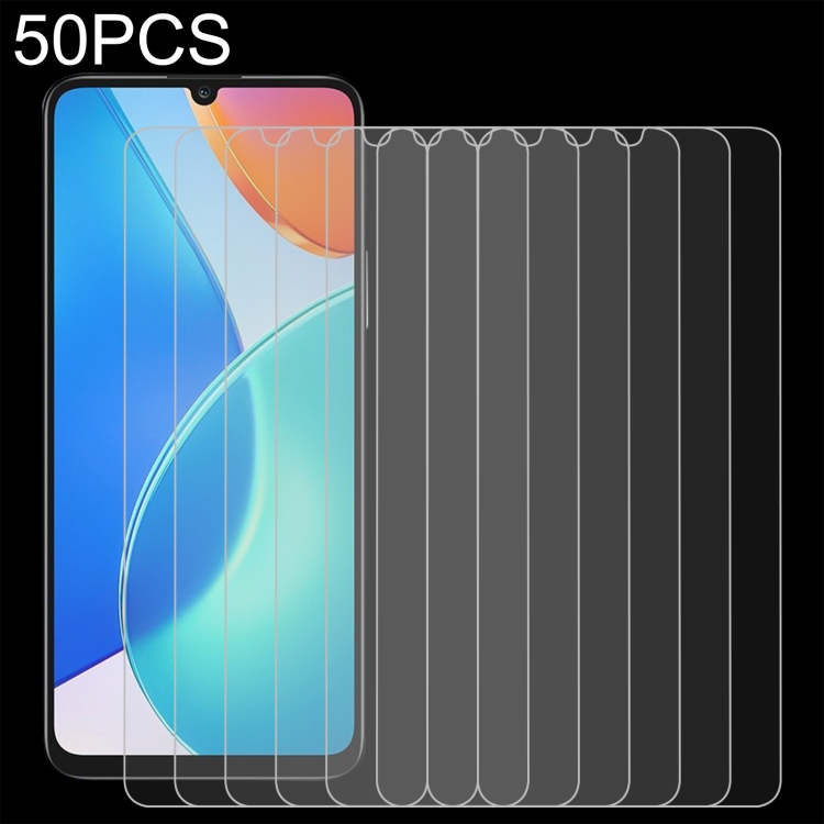 

50 PCS 0.26mm 9H 2.5D Tempered Glass Film For Honor Play 30 Plus